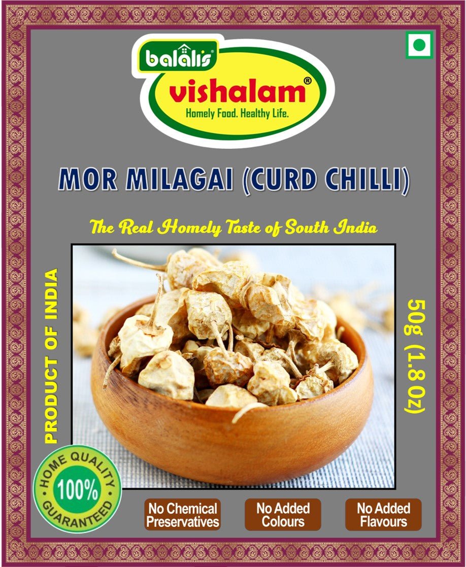 Mor Milagai - 100g - Balali's Vishalam