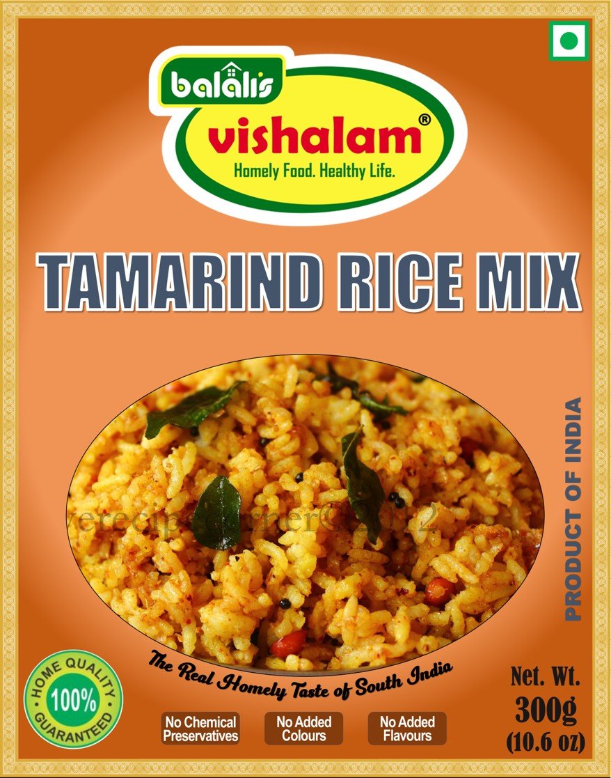 Tamarind Rice Mix – Balali's Vishalam Global